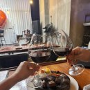 불꽃 | 송도데이트 재즈257 라이브 바, 송도생일축하이벤트 및 결혼기념일 불꽃 스테이크 후기