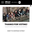 🚨방탄소년단 BBMAs 투표가 시작 되었습니다!!!🚨심장 터질 것 같아ㅠㅠㅠㅠ2017 빌보드 뮤직 어워드에서 방탄소년단을 보고 싶다면? 이미지