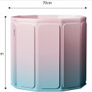 무조 | 좁은 욕실의 기적! 지름 70cm 무조립 접이식 이동식 욕조 한 달 사용 후기