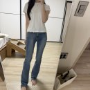 다나핏 | 로우슈가[Raw Sugar] 002 티셔츠, 004 스트레이트핏 스트레치 데님 후기 + 착용샷