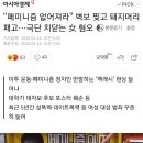 페미니즘 없어져라" 벽보 찢고 돼지머리 패고…극단 치닫는 女 혐오 이미지