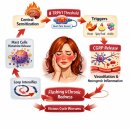 주사피부염 치료 후기 — 담낭 제거 후 식습관이 만든 홍조 구진 요철 피부 케이스
