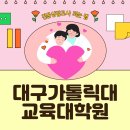 대구가톨릭대학교 유스티노자유대학원 | 대구가톨릭대학교 교육대학원 평범한 주부의 현실 합격 후기