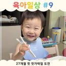 27개월 아기 첫 젓가락질 에디슨 미니젓가락 내돈내산 후기