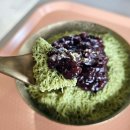 씨유전주에코백석점 | 전주 빙수 맛집 뺑빌로, 직접 끓인 국산 팥이 맛있는 녹차빙수 후기