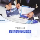 [현대차증권(주)] 부문별 신입/경력사원 채용공고[10/01(월)까지] 이미지