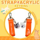 이든펫샵 | [스트랩 + 아크릴 키링] 입양은 사랑입니다💗키링 제작 후기