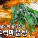 생선 회 매운탕 끓이는법 우럭 매운탕 양념 만들기 재료 레시피 이미지