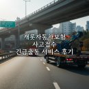 긴급출동서비스 | 캐롯자동차보험 사고접수 긴급출동 서비스 후기