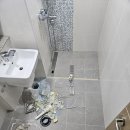 일등광주철거환경 | 광주천정누수 욕실 석회 고드름 철거 후 바닥방수 시공