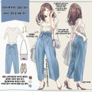 일본 여성들의 패션에 대한.manwha 이미지