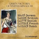 영국 왕실, 유럽 혼혈 비율 jpg. 이미지