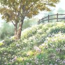 수채화 그리기 이미지