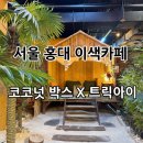 트릭아트뮤지엄 | 서울마포 홍대베이커리카페 / 전시 추천 “코코넛박스 카페 + 홍대트릭아이뮤지엄” 후기