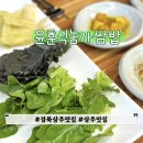 경북 상주 맛집 현지인 점심 메뉴로 딱 윤훈식농가쌈밥 이미지