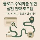 (주)컨텐츠플러그 | 블로그 수익화를 위한 실전 전략 로드맵 – 구조, 키워드, 콘텐츠 운영까지