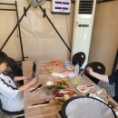 명지룸싸롱 | 부산 명지 맛집 밤부바베큐 클램핑 캠핑장 후기