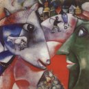 샤갈의 마을 이미지