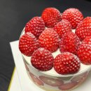 롯데백화점 중동점 | 신중동 레터링케이크 '해피베어데이 롯데백화점 중동점' 딸기 생크림 케이크 후기