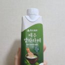 GS25 제주협재점 | gs25 신상 파스퇴르 제주 말차라떼 후기 편의점 녹차라떼 추천