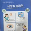 11월3주 통신문 / 식단표 / 유행성 결막염 감염병 안내문 이미지