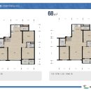 CU 춘천후평공단점 | 춘천후평우미린뉴시티 주거면적 평면도 분석 🏠 59형 68형 77형 구조 실평수 인테리어팁 효율성 공간활용
