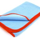 Blue Waffle Weave Drying Towel 24 X 29&#34; - 품절 이미지