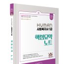 [(출간)] 2024 HUMAN 사회복지사 1급 핵심요약노트 이미지