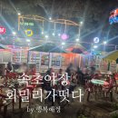 회밀리 | ​속초 횟집 새벽까지 하는 속초 해수욕장 포장마차 회밀리가 떳다 내돈내산 솔직 후기