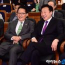 [포토]박지원-손학규, `출구조사 발표 전-후 상반된 표정` 이미지