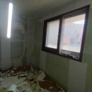 산양리 | 거제도 도배하기 좋은 날 [거제면 산양리 주택] 무몰딩 실크도배 / 600*600각 타일표현 장판 시공