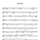Let it go / Ab 악보 이미지