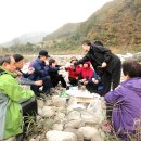 가을놀이 2탄 연속 우리 고향에서 하던 그 해치(회치)를 경북의 어느 강가에서 하다. 이미지