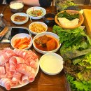 부천중동점원조쌈밥집 | 부천시청역 현대백화점 근처 맛집, 백종원 원조쌈밥집 대패삼겹살 정식 내돈내산