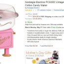 Nostalgia Electrics PCM305 빈티지 솜사탕기계 ($24.00 / 35$이상 &amp; 프라임무료) 이미지