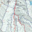 경남 함양군 "지리산 큰새골~한신계곡" 지도 이미지