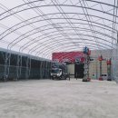 동도엔터프라이즈 | [화성] (주)디엔에스이노베이션 고강도텐트(대형가설건축물) 창고천막 설치공사