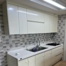 창우빌라트 | [인천 미추홀구] 주안동 창우빌라트 화이트 싱크대 인테리어필름 시공