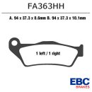 363 | 최고의 브레이크 성능! EBC R1200R 리어 브레이크패드 FA363HH 사용 후기 및 설치 팁