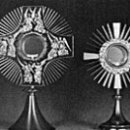 성찬례와 관련된 성미술 - 성광 (ostensorium, monstrance) ,한국교회와 성미술-8]-- 홍수원 이미지