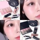 11545-01-24-21 | 웨이크메이크 헬로키티 블랙에디션 립 치크 아이팔레트 발색후기 및 메이크업룩