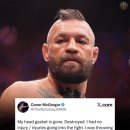 "코너 맥그리거, UFC 329 충격적인 부상 패배 후 침묵을 깨다: '눈앞이 캄캄하고 지옥 같다'" 이미지