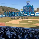 시범 | 삼성라이온즈파크 먹거리 주차장 평일 시범경기 후기