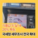 한유에너지시흥주유소 | 기름값 두 달 새 20% 폭등, 국세청 세무조사 전국 확대