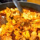 철판위에 닭갈비 이미지