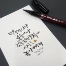 캘리그라피(중급) 이미지