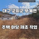 신젠타코리아(주) | (예초작업) 대구 군위군 부계면 주택 마당 제초 후기/ 가격.