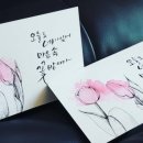 플러스펜으로 그리는 감성엽서 이미지