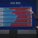 출구조사 성별, 연령별 결과 이미지