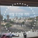바당1807 | [내돈내산] 애월 게스트하우스(게하) 소규모 포틀럭 :: 오션뷰 "바당1807" 가격/투어 종류/후기 !